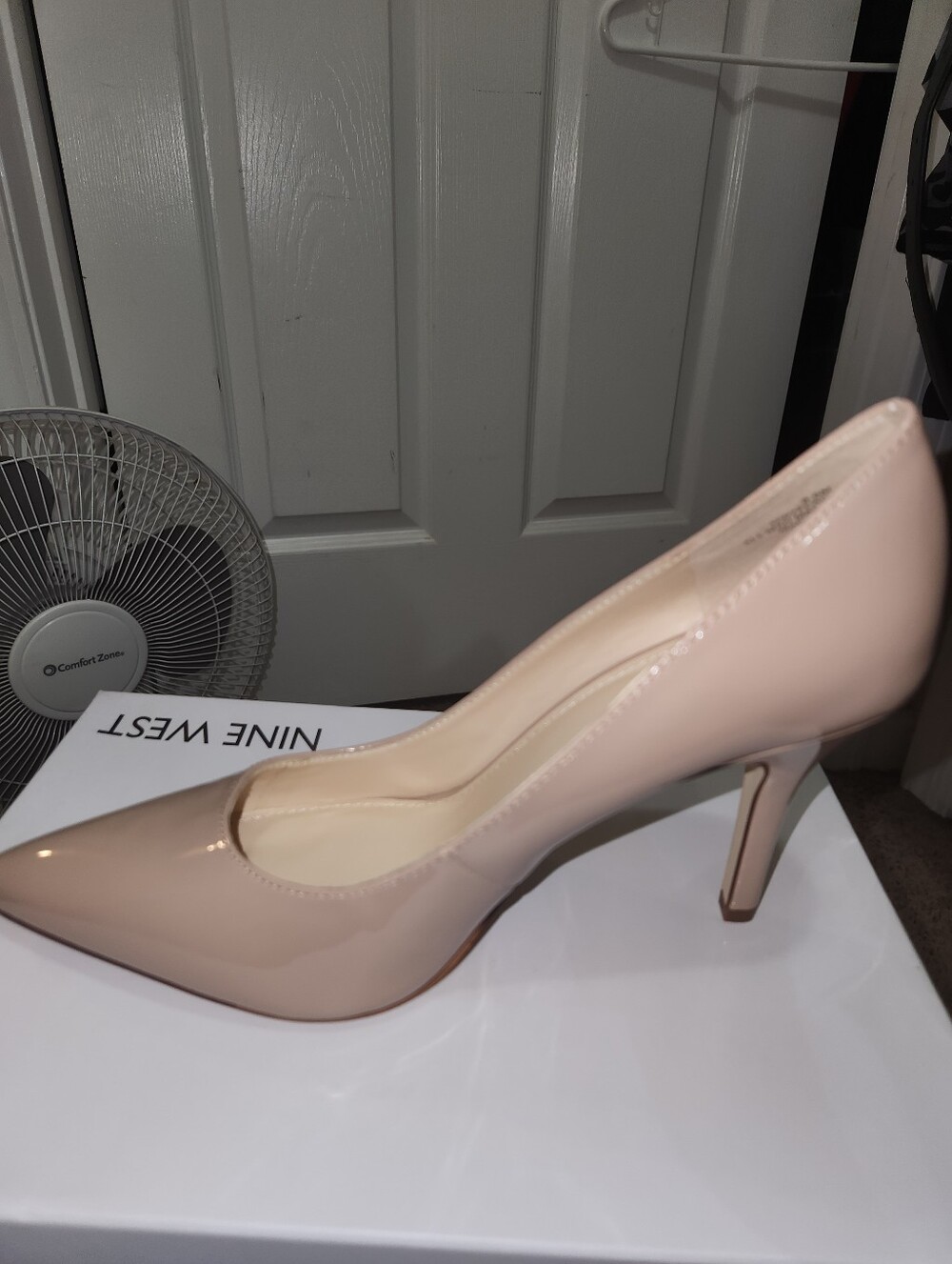 Nine West Blush Patent Pointed-Toe Pump